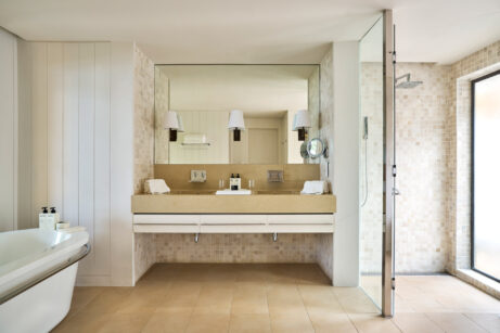 lux belle mare prestige villa koupelna